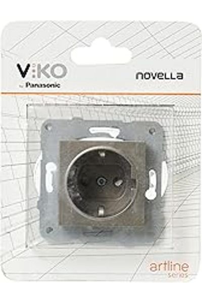 STOREMAX Novella Anthracite Socket Protection Mechanism Button Cover Quick Connection Protection