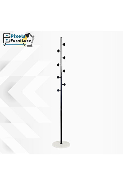 PixelsFurniture علاقة شماعة ملابس معدنية بتصميم حديث من بكسل الأثاث, قاعدة رخ...