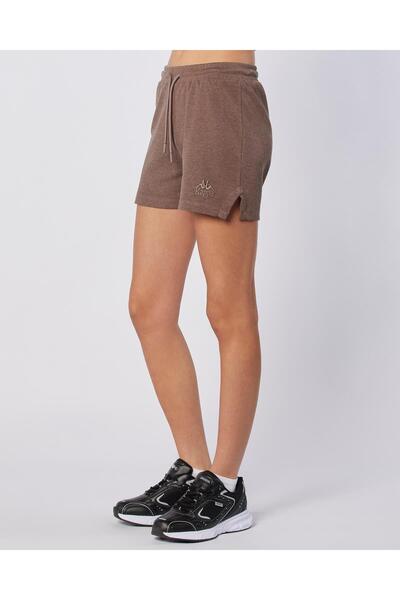 Kappa Leda Short Kadın Kahverengi Regular Fit Şort
