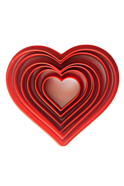 Butedo Volovan Set 6 Parça - Kalp