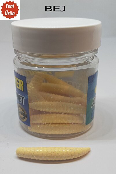 Genel Markalar Carp Trout Master Peynir Cheese Kokulu Özel Seri Silikon Kurtçuk Alabalık Yemi