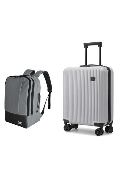 CABINFLY Set cărucioare Cabinfly RyanAir Priority, troler 55x40x20 cm, rucsac 40x20x25 cm, city-break