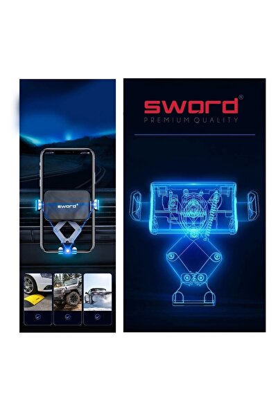 SWORD Ayarlanabilir Araç Içi Telefon Tutucu Her Telefon Için Uyumlu