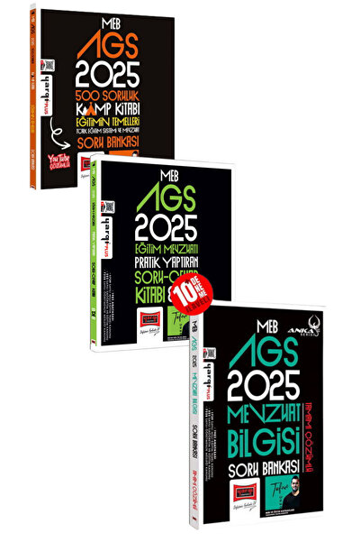 Yargı Yayınları 2025 MEB-AGS Eğitimin Temelleri-Mevzuat Bilgisi Çözümlü Soru ...