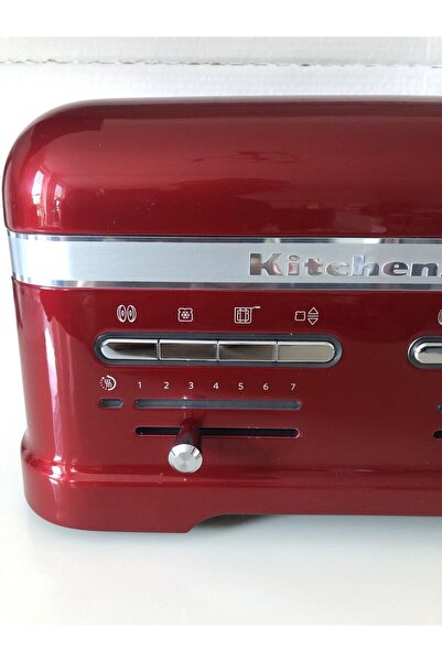 Kitchenaid - Candy Apple Artisan 4-Slot Toaster 5KMT4205BCA