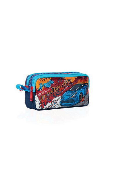 Adel Kids Pencil Bag Boys Double Eye (Mixed Colors Sent)