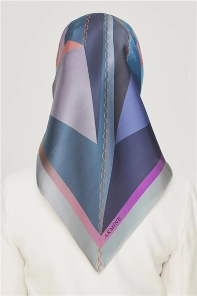 Armine Dj Pure Silk Κασκόλ 8507d (S) (ΝΟΣΤΑΛΓΙΑ ΣΟΥΡΑ)