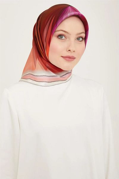 Armine Μεταξωτό Φουλάρι ARMINE 9112D - SURA