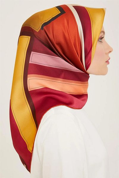 Armine Μεταξωτό Φουλάρι ARMINE 9122D - SURA