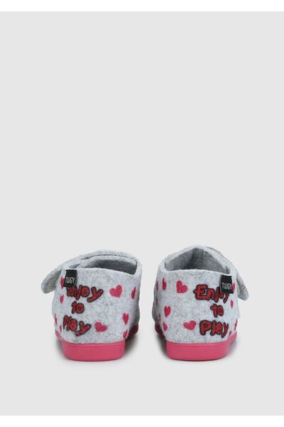 Twigy Girl's Gray House Slippers