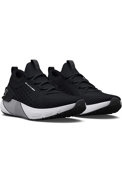 Under Armour , HOVR™ Phantom 3 SE Slip-On Running Shoes, Black, Optic White, Grey, 9