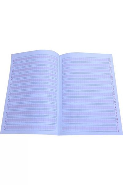 Gıpta Mica Wire Stitched Pp Cover (a5) 40 Sheets Guidebook (Striped)