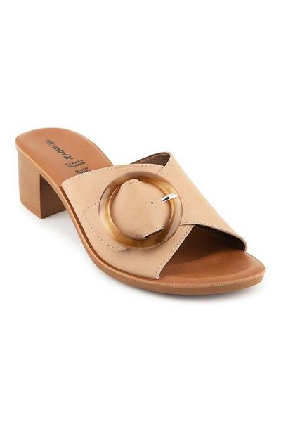 Muya Andra 35000-002 Anatomical Sole Women's Slippers Beige 36-40