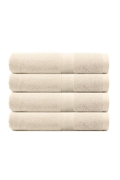 Hotel Linen Klub 600-GSM Cotton Terry Bath Towel Set - Soft & Highly Absorbent, Quick-Dry