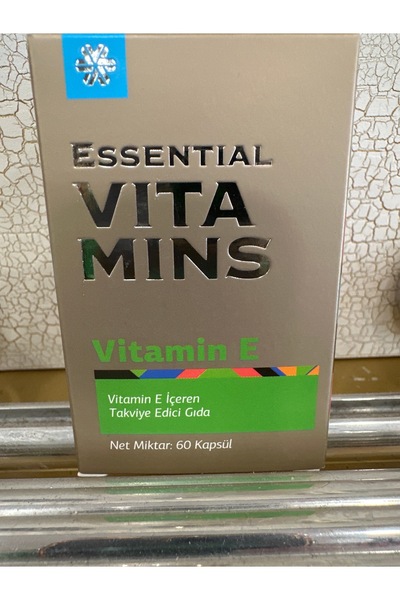 Siberian Wellness Essential E Vitamini Gıda Takviyesi Naturel 60 Kapsül