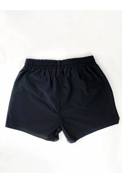 Lio20 Γυναικείο αθλητικό σορτς Lycra Sea Pool-Μαύρο-