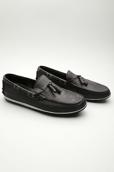 Gondol Men's Genuine Leather Classic Loafer Black 40 Ttx. 601147
