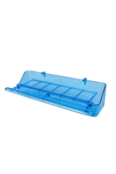 TİSERT Tisert 6 Compartment Food Bowl Blue 19X8 cm