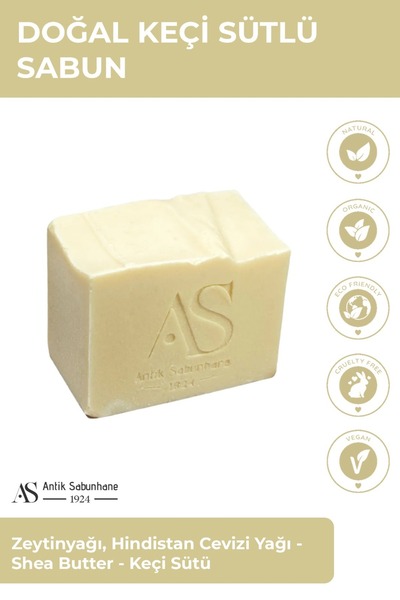 AS ANTİK SABUNHANE 1924 Doğal Keçi Sütlü Sabun