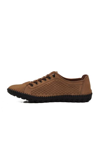AYAKMOD A-255 m Sand Nubuck Genuine Leather Men's Casual Shoes