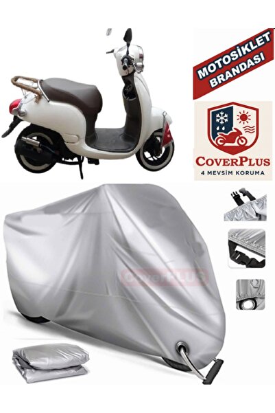 MotoEN Gray Lock Compatible Motor Tarpaulin Motoran Wino 80 Motorcycle Tarpau...