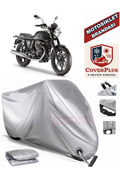 MotoEN قماش القنب المتوافق مع القفل الرمادي Moto Guzzi Stone 750 خيمة غطاء ال...
