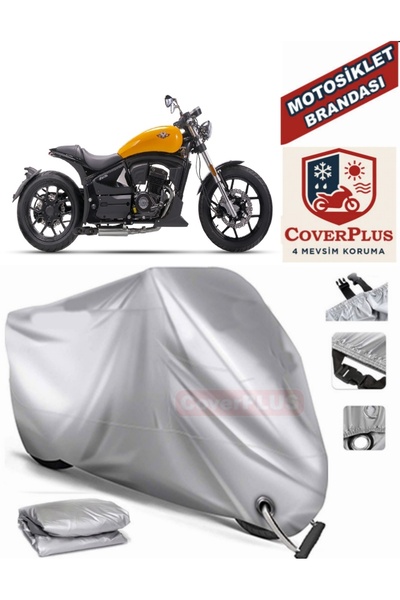 AutoZEL ريجال رابتور بيلدر 250 غطاء من القماش المشمع للدراجة النارية (متوافق ...