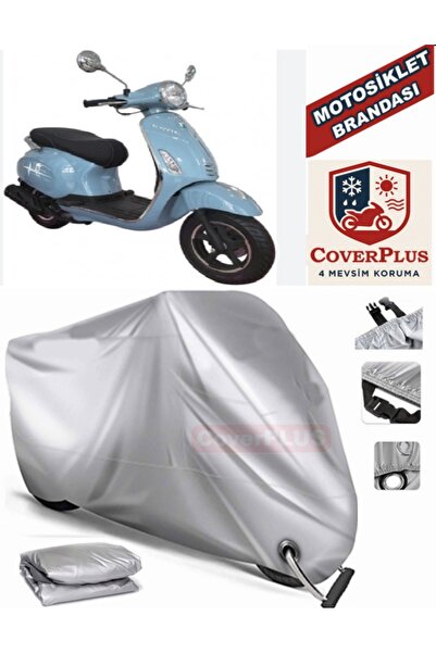 MotoEN Gray Lock Compatible Motor Tarpaulin King Motor Kr-211 Rana 50 Motorcy...