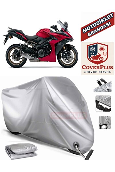 MotoEN Gray Lock Compatible Motor Tarpaulin for Suzuki Gsx-S 1000 Gt Motorcyc...