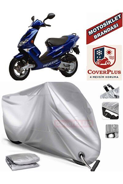 MotoEN Gray Lock Compatible Motor Tarpaulin Peugeot Speedfight 2 Motorcycle T...