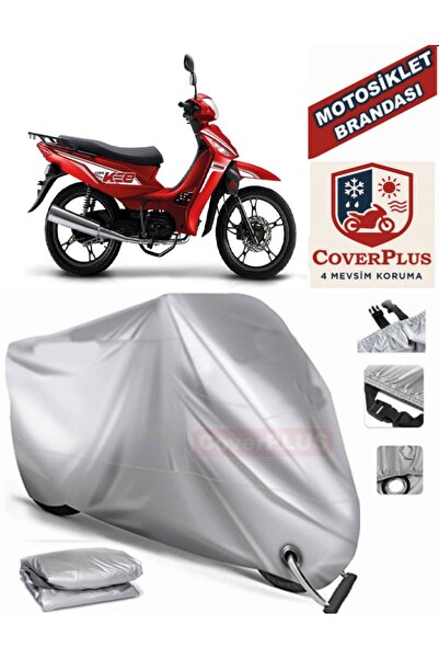 AutoZEL Kuba KEE 100 غطاء من القماش المشمع للدراجة النارية (متوافق مع القفل)