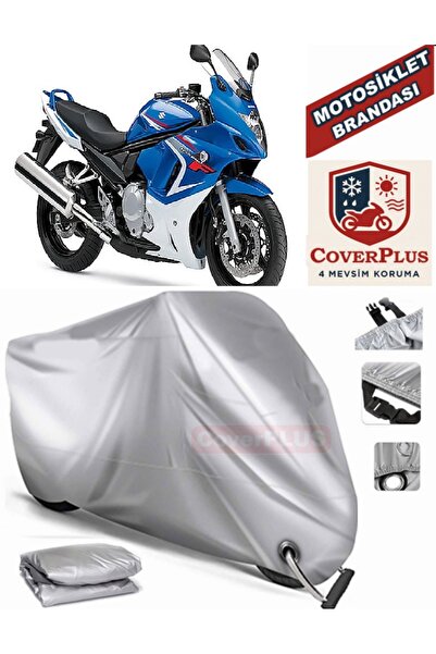 MotoEN قماش القنب المتوافق مع القفل الرمادي لسوزوكي GSX 650 F خيمة غطاء القما...