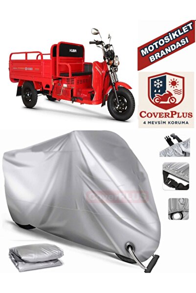 AutoZEL Kuba Kargo 180 غطاء من القماش المشمع للدراجات النارية (متوافق مع القفل)