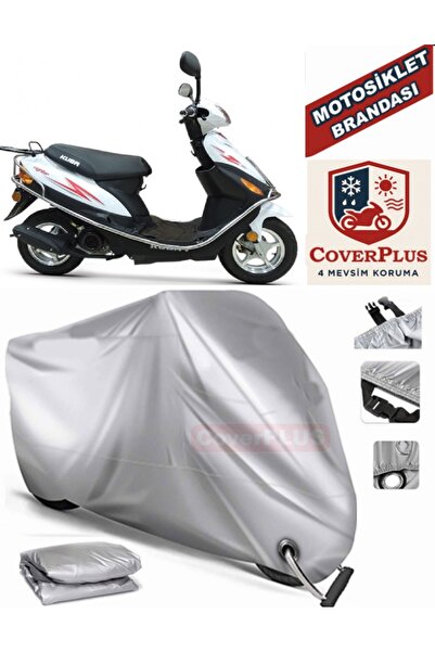 AutoZEL Kuba Fighter 80 غطاء من القماش المشمع للدراجات النارية (متوافق مع القفل)