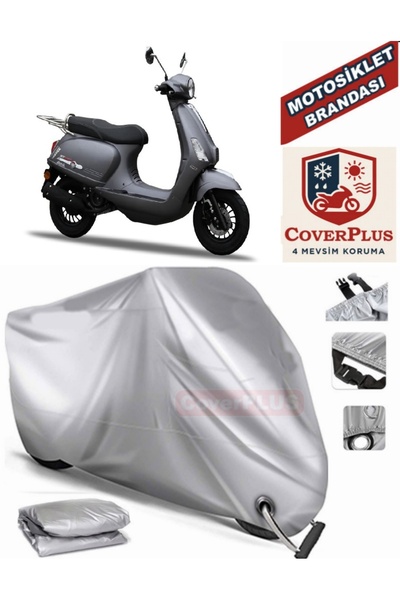 MotoEN قماش القنب المتوافق مع القفل الرمادي Stmax Bravo 50 خيمة غطاء القماش ا...