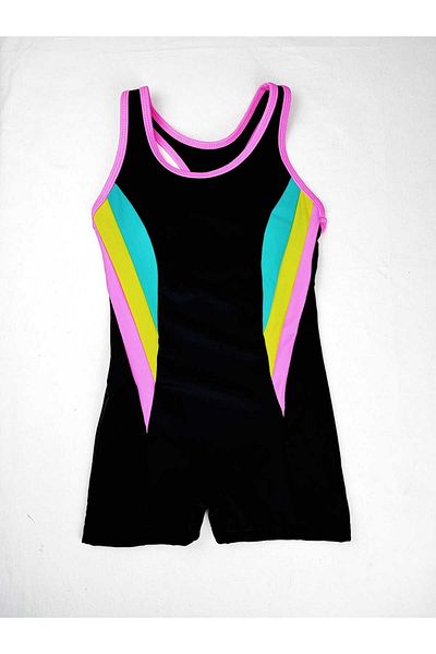 Lio20 Girl's Lycra Shorts Swimsuit - Ages 7-16
