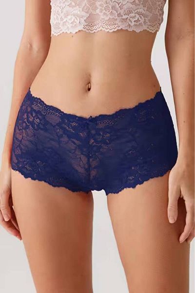 GECKO COLLECTION Pantaloni scurți din dantelă Boxer Fantasy Chiloți pentru femei 6 buc