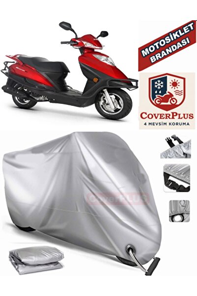 AutoZEL Kuba Matrix 125 غطاء من القماش المشمع للدراجة النارية (متوافق مع القفل)