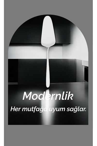 Nehir Sultan Serving Spatula Shovel - Serving Shovel 25.9 Cm.