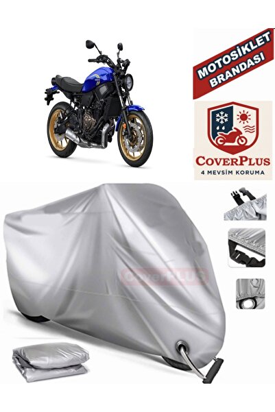 MotoEN Gray Lock Compatible Motor Tarpaulin Yamaha Xsr 700 Motorcycle Tarpaul...