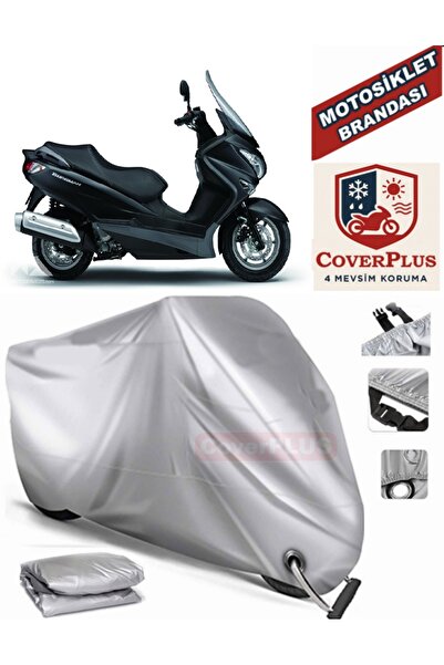 MotoEN Gray Lock Compatible Motor Tarpaulin Suzuki Burgman Uh 150 Motorcycle ...