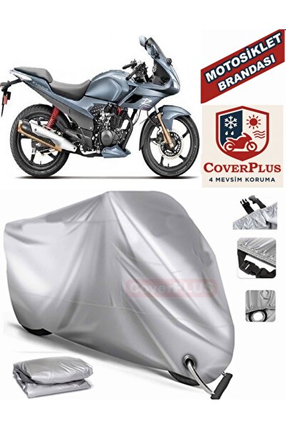 MotoEN Gray Lock Compatible Motor Tarpaulin Hero Karizma Motorcycle Tarpaulin...