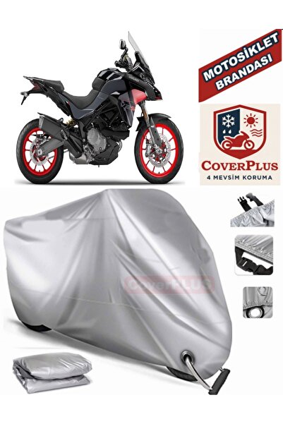 MotoEN Gray Lock Compatible Motor Tarpaulin Ducati Multistrada 950 S Motorcyc...