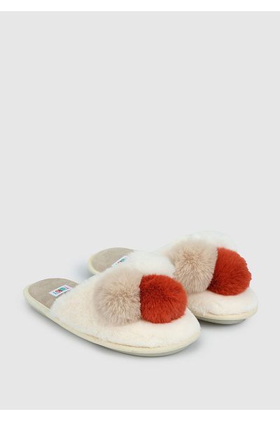 Twigy Beige Women's House Slippers - Comfortable and Stylish Design