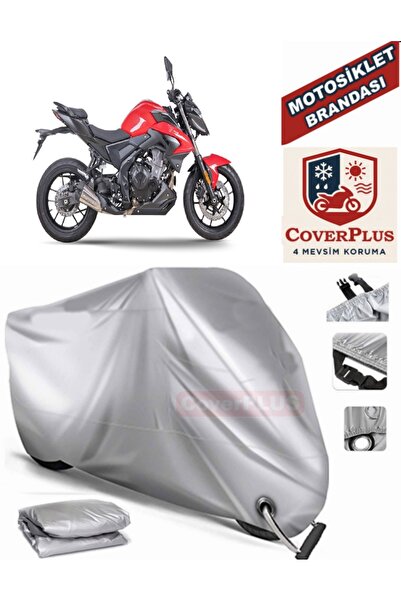 MotoEN Gray Lock Compatible Motor Tarpaulin Voge 500 R Motorcycle Tarpaulin C...