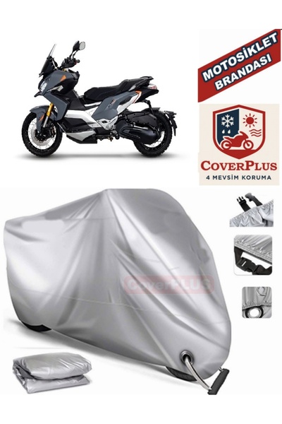 AutoZEL هوندا FJS 400 سيلفر وينج دراجة نارية القماش المشمع غطاء خيمة المحرك ا...