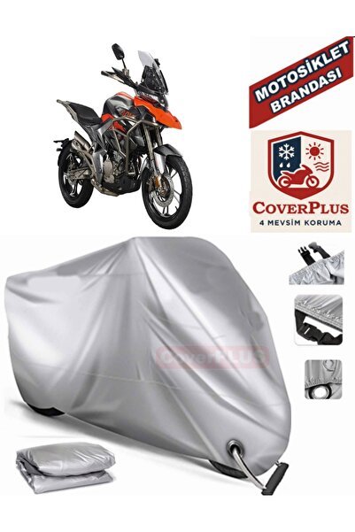 MotoEN Gray Lock Compatible Motor Tarpaulin Zontes 310 t Motorcycle Tarpaulin...