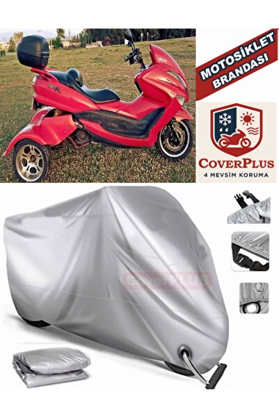 MotoEN Gray Lock Compatible Motor Tarpaulin for Bumoto/Jinling Forewer Gt 250...