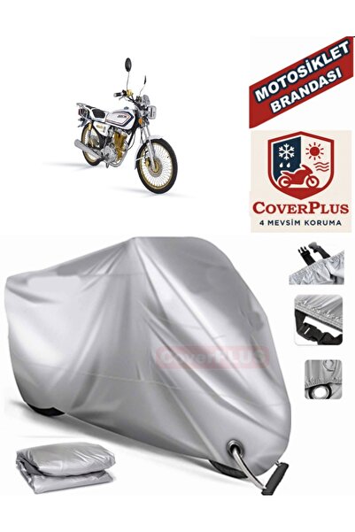 MotoEN Gray Lock Compatible Motor Tarpaulin Arora Cg50 Motorcycle Tarpaulin C...