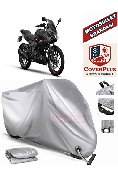 MotoEN Gray Lock Compatible Motor Tarpaulin Bajaj Pulsar as 150 Motorcycle Ta...